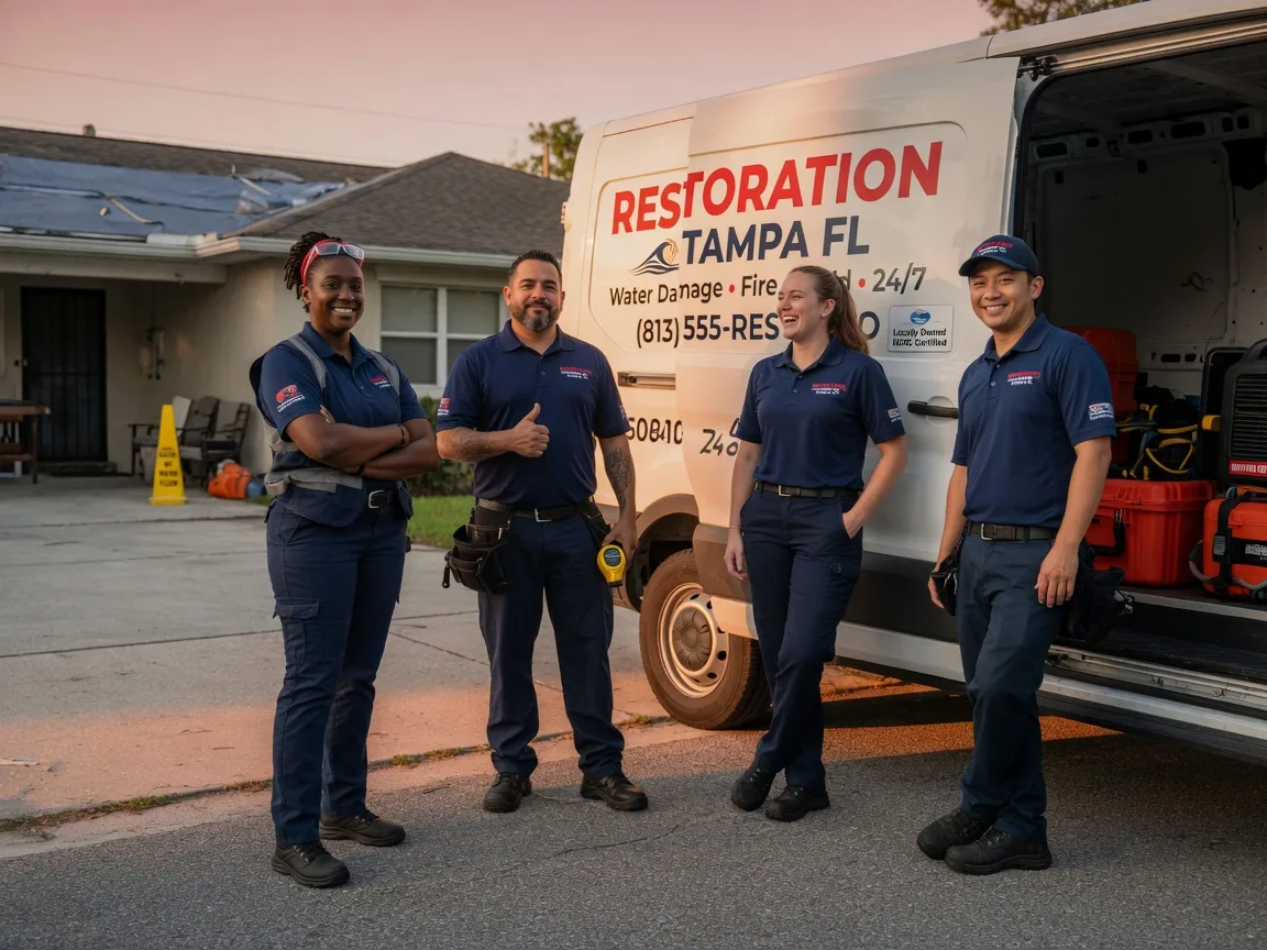 Water Damage Restoration company in Flatwoods, LA