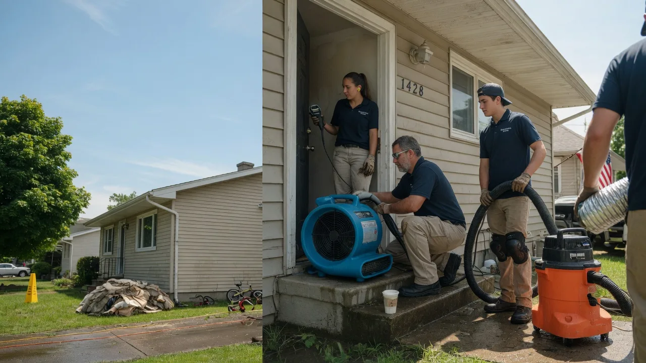 Water Damage Restoration in Flatwoods, LA near me